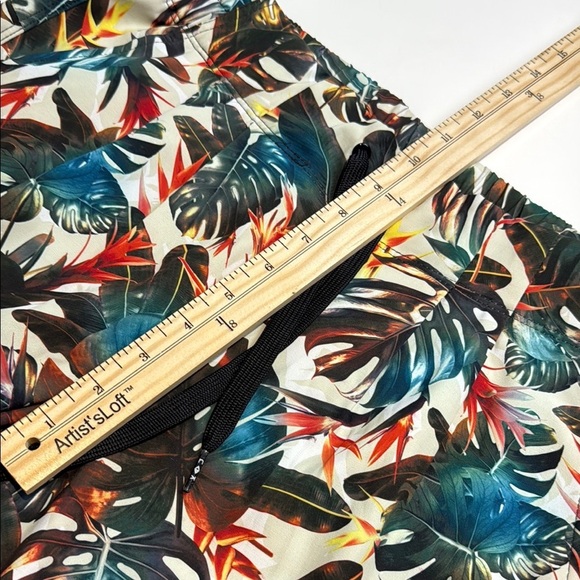 KAVU Bucerias quick dry jogger-style pantsTropical Leaf Print - Picture 6 of 7